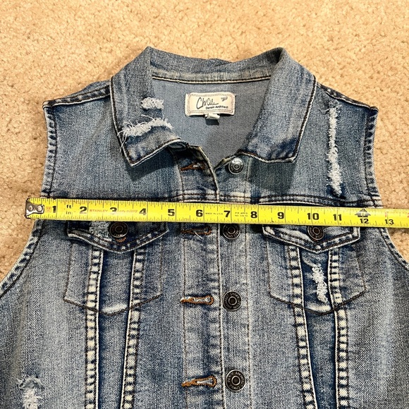 Mini jean vest size M (juniors) - Picture 8 of 8